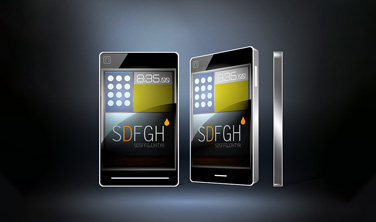 新人类概念手机`产品包装